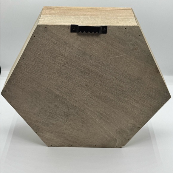 Succulent Artificial Arrangement Wood Wall Plantar Set - Picture 6 of 15